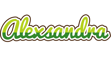 Alexsandra golfing logo