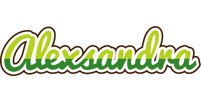 Alexsandra golfing logo
