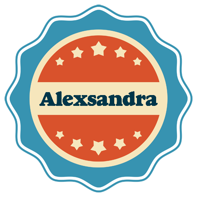Alexsandra labels logo