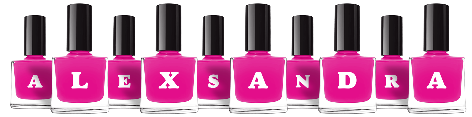 Alexsandra nails logo