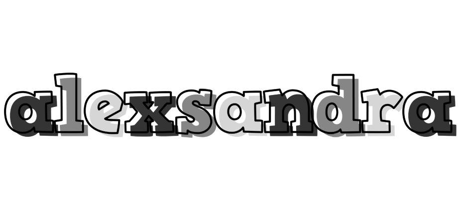 Alexsandra night logo