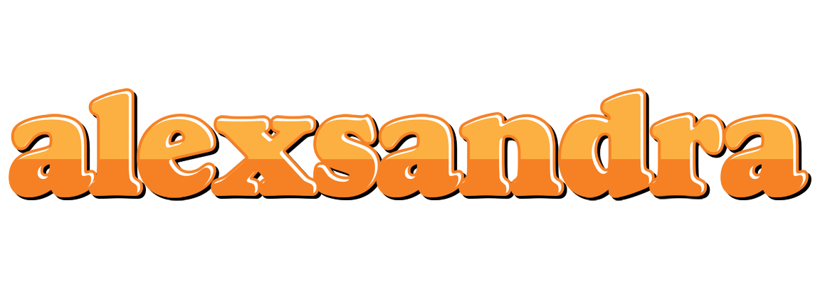 Alexsandra orange logo