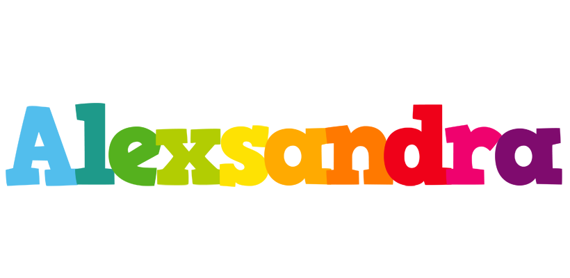 Alexsandra rainbows logo