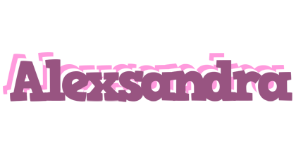 Alexsandra relaxing logo