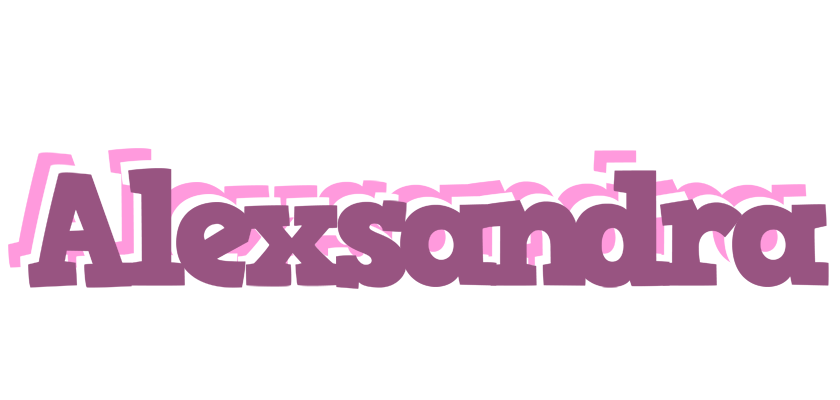 Alexsandra relaxing logo