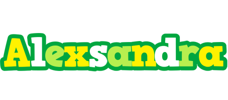 Alexsandra soccer logo