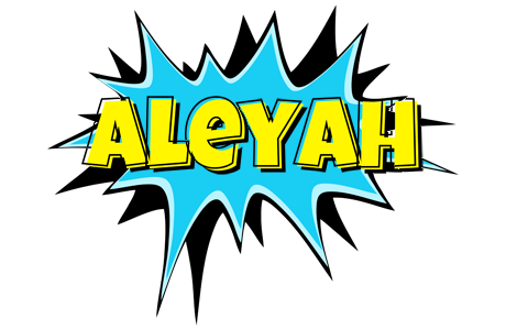 Aleyah amazing logo