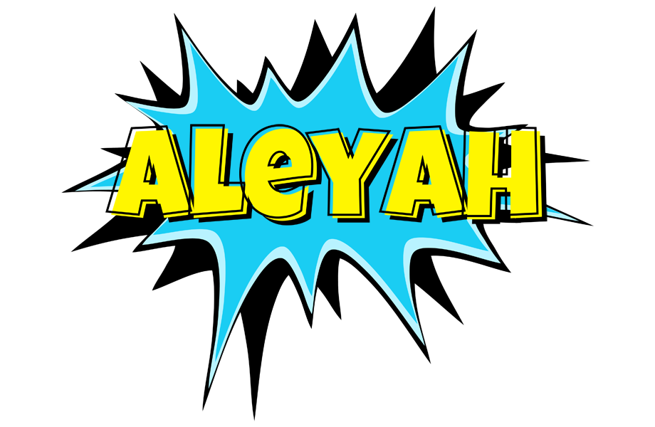 Aleyah amazing logo