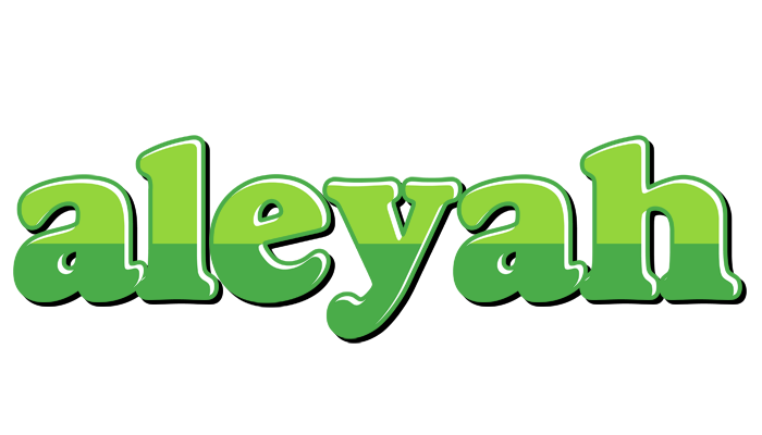 Aleyah apple logo