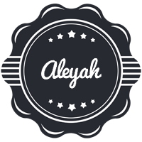 Aleyah badge logo