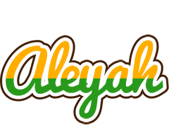 Aleyah banana logo