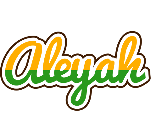 Aleyah banana logo