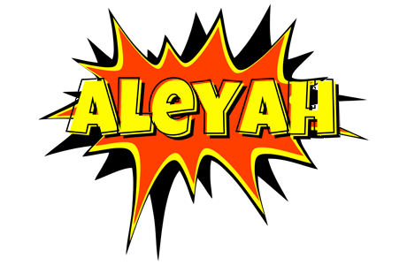 Aleyah bazinga logo