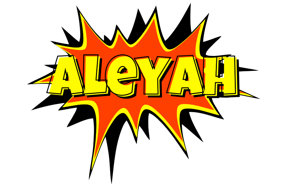 Aleyah bazinga logo