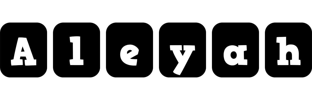 Aleyah box logo