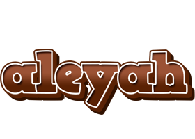 Aleyah brownie logo