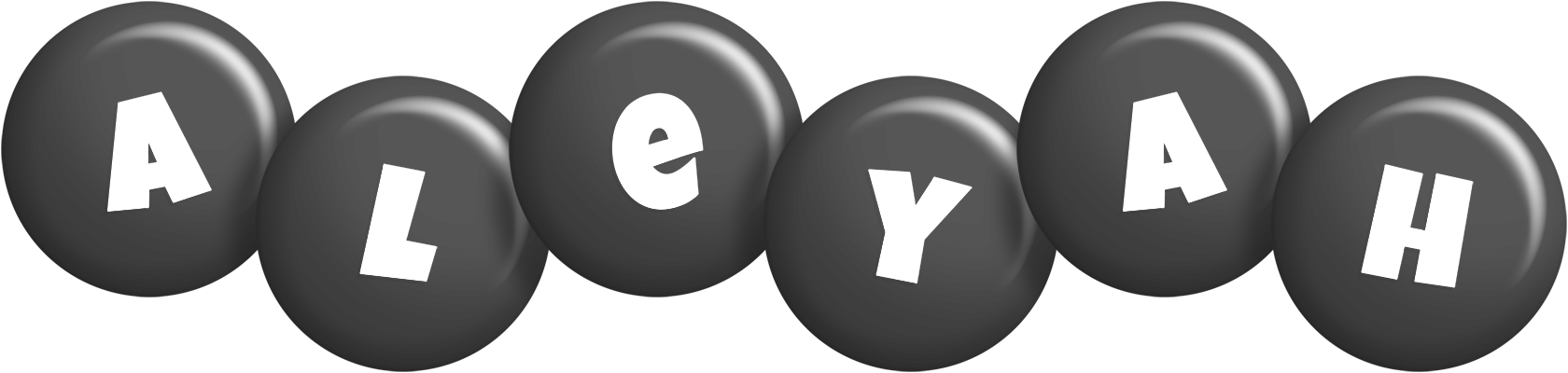 Aleyah candy-black logo