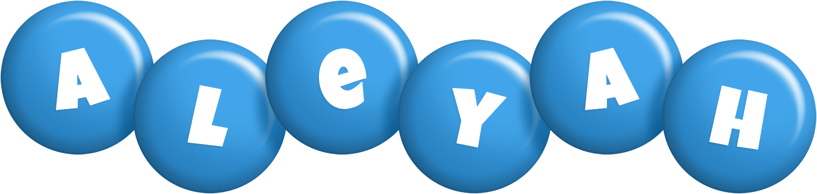 Aleyah candy-blue logo