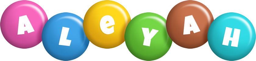 Aleyah candy logo