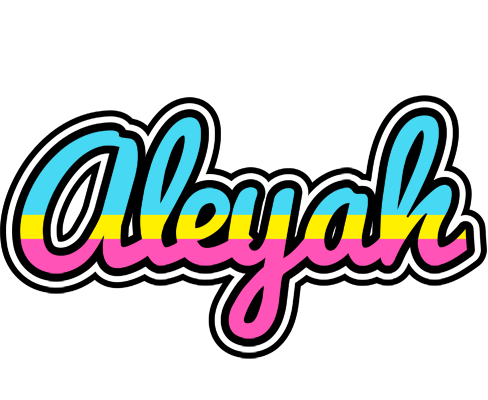 Aleyah circus logo