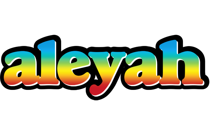 Aleyah color logo