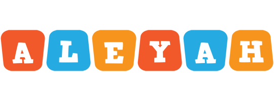 Aleyah comics logo