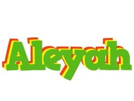 Aleyah crocodile logo