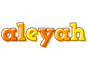 Aleyah desert logo