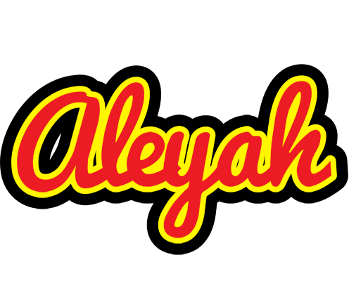 Aleyah fireman logo