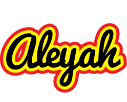 Aleyah flaming logo