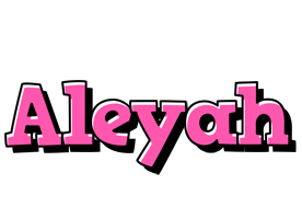 Aleyah girlish logo