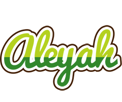 Aleyah golfing logo