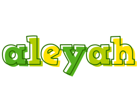 Aleyah juice logo