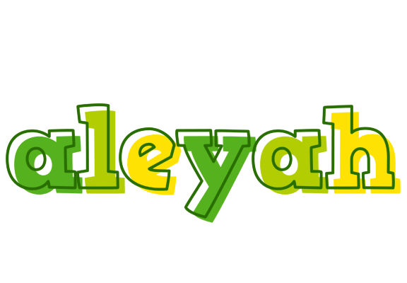 Aleyah juice logo