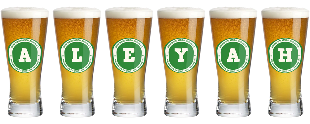 Aleyah lager logo