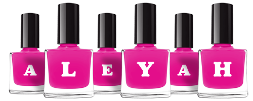 Aleyah nails logo