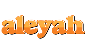 Aleyah orange logo