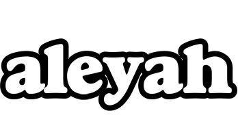 Aleyah panda logo