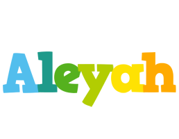 Aleyah rainbows logo