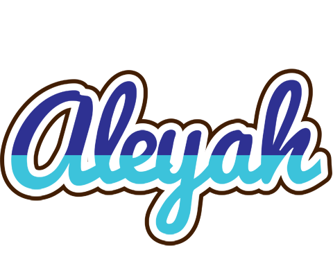Aleyah raining logo