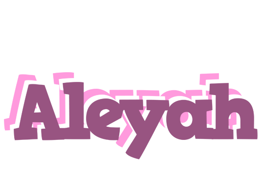 Aleyah relaxing logo