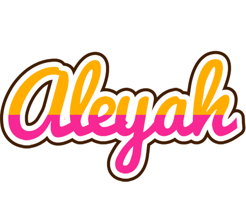 Aleyah smoothie logo