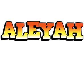 Aleyah sunset logo