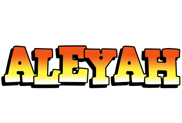 Aleyah sunset logo