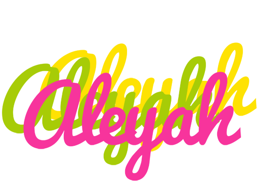 Aleyah sweets logo