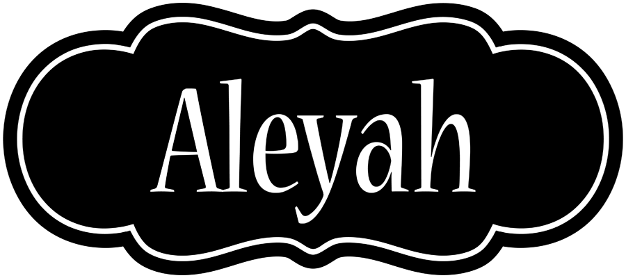 Aleyah welcome logo