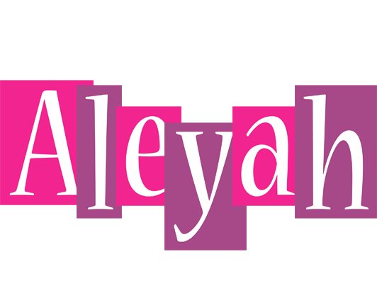 Aleyah whine logo