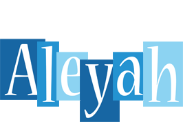 Aleyah winter logo