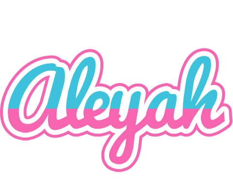 Aleyah woman logo