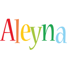 Aleyna birthday logo